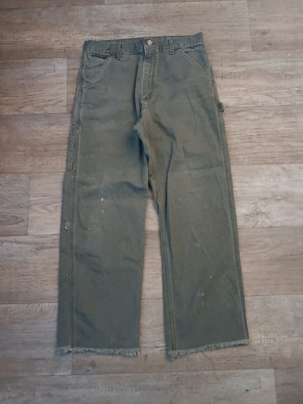 Vintage Carhartt B11 Mos Carpenter Pants Men's Size 34x32